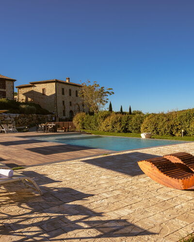 Il Borgo, Borgo Campassini, Monteriggioni: Huis, Zwembad, Buitenmeubels, Toevlucht, Landgoed, Villa, Boerderij, Ligstoel, Eco Hotel, Hacienda