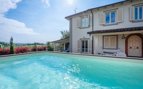 Borgo House In Florentine Hills With Pool: Zwembad, Huis, Toevlucht, Landgoed, Hacienda, Villa, Thermae, Waterpartij, Balkon, Eco Hotel