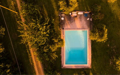 Podere Torre: Zwembad, Water, Reflectie, Toevlucht, Vrije Tijd, Eco Hotel, Thermae, Badplaats, Waterpartij, Reflecting Pool