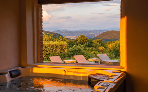 Villa Sibilla: Toevlucht, Eco Hotel, Zwembad, Avond, Landgoed, Nacht, Schemer, Villa, Hotel