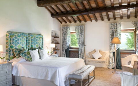 Villa Savino: Meubilair, Interieur Ontwerp, Bed, Slaapkamer, Huis, Kussen Gooien, Textiel, Linens, Flooring, Verdieping