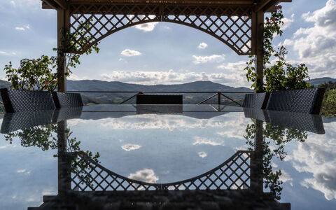 Villa Collinette: Schaduw, Eco Hotel, Outdoor Structuur, Paviljoen, Balkon