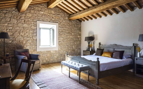 Villa Collinette: Meubilair, Interieur Ontwerp, Muur, Hout, Flooring, Plafond, Bed, Slaapkamer, Kamer, Verlichting