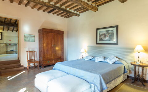 Villa Belvedere: Meubilair, Interieur Ontwerp, Flooring, Bed, Verdieping, Slaapkamer, Kamer, Huis, Verlichting, Bed Frame