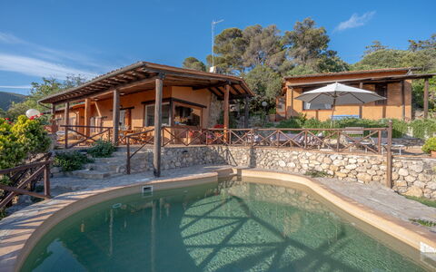 Villa Argentina: Zwembad, Toevlucht, Eco Hotel, Schaduw, Landscaping, Waterpartij, Landgoed, Outdoor Structuur, Flagstone, Buitenmeubels