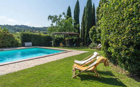 La Piccola Oasi: Blauw, Zwembad, Tuin, Buitenmeubels, Vrije Tijd, Toevlucht, Eco Hotel, Schaduw, Landscaping, Hacienda