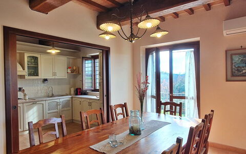 Santa Barbara: Meubilair, Interieur Ontwerp, Flooring, Hout, Tafel, Plafond, Eetkamer, Stoel, Keuken En Eettafel, Lichte Inrichting