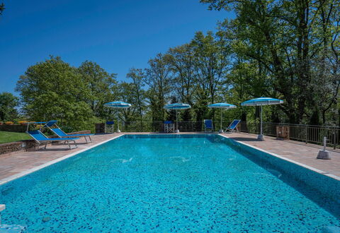 Grace Home, Pool, Wifi, Gambassi Terme: Blauw, Zwembad, Toevlucht, Buitenmeubels, Eco Hotel, Schaduw, Badplaats, Waterpartij, Landscaping, Villa