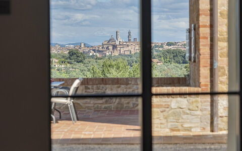 Villa del Mangia, 5Panoramic Pool and Chef Service: Bruin, Samengesteld Materiaal, Glas, Zonlicht, Daylighting, Schaduw, Beits, Balkon