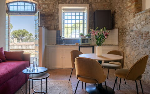 Accommodatie:&nbsp;Relais Badia a Passignano - Appartamento Pinot Gri