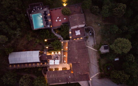 Relais la Costa: Nacht, Toevlucht, Zwembad, Middernacht, Eco Hotel, Landschap Verlichting, Avond, Badplaats, Beveiliging Verlichting