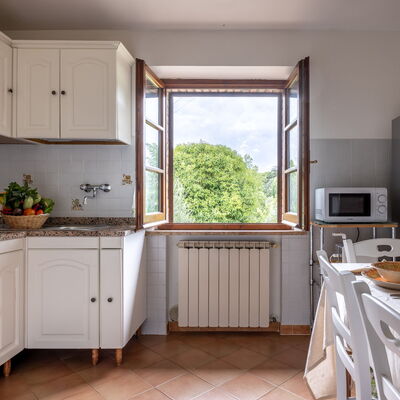 Oliveto Del Cantarello: Interieur Ontwerp, Toestel Van De Keuken, Keuken, Hout, Meubilair, Flooring, Major Appliance, Cabinetry, Countertop, Kamer