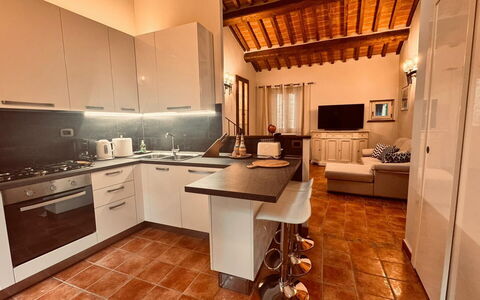 Casa Castelli: Meubilair, Interieur Ontwerp, Flooring, Countertop, Hout, Keuken, Verdieping, Plafond, Cabinetry, Toestel Van De Keuken