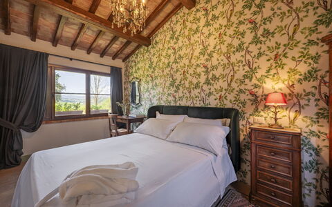 Aqua Bio Retreat: Muur, Meubilair, Hout, Interieur Ontwerp, Huis, Slaapkamer, Kamer, Bed, Toevlucht, Stoel