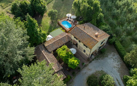 Podere la Botte, Pool, Lari: Woongebied, Huis, Zwembad, Menselijke Nederzetting, Landgoed, Toevlucht, Eco Hotel, Verblijf, Villa, Hacienda