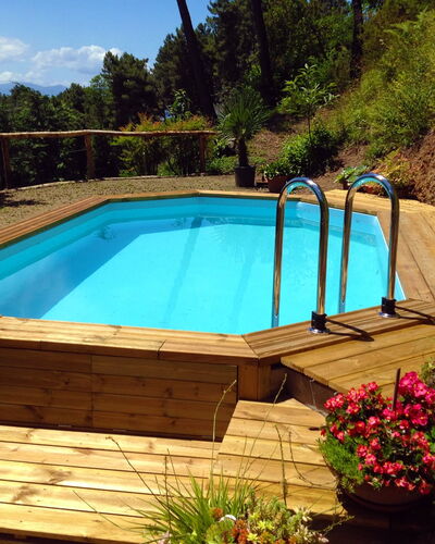 Podere la Botte, Pool, Lari: Hout, Vrije Tijd, Zwembad, Beits, Hardwood, Backyard, Eco Hotel, Plank, Buitenmeubels