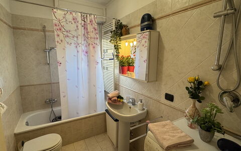 Al Civico 80: Loodgieterswerkinrichting, Badkamer, Interieur Ontwerp, Flooring, Verdieping, Wastafel In De Badkamer, Wastafel, Kraan, Loodgieter, Verlichting