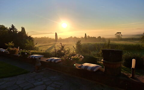 Casa Mia: Schemer, Zon, Zonsondergang, Zonsopkomst, Avond, Landschap, Afterglow, Zonlicht, Ochtend