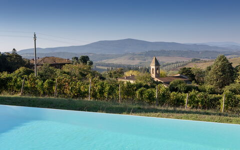 Podere Sangiovese, Pool and View in Chianti: Zwembad, Eco Hotel, Hacienda, Toevlucht, Villa