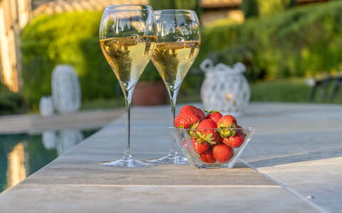 Podere Peteglia: Glaswerk, Tableware, Drinkware, Wijnglas, Barware, Wijn, Champagne