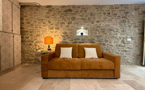 Casa Amandoli: Meubilair, Interieur Ontwerp, Flooring, Muur, Bankstel, Verdieping, Hout, Kamer, Woonkamer, Plafond