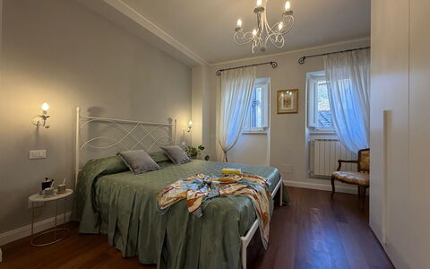 Casa Amandoli: Interieur Ontwerp, Meubilair, Bed, Slaapkamer, Flooring, Verdieping, Kamer, Plafond, Hout, Laken