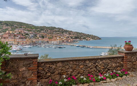 Villa Fior di Roccia: Blauw, Horizon, Kust, Zee, Kust En Oceanic Landvormen, Oceaan, Badplaats, Baai