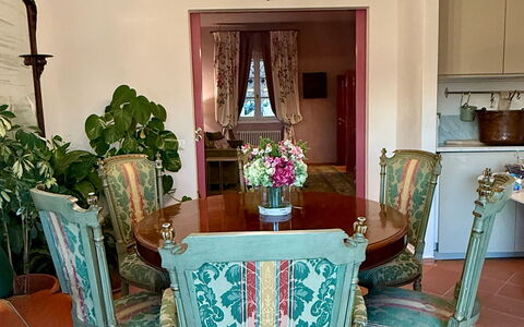 Villa Elisa: Meubilair, Interieur Ontwerp, Eetkamer, Hout, Tafel, Stoel, Flooring, Verdieping, Keuken En Eettafel, Verlichting