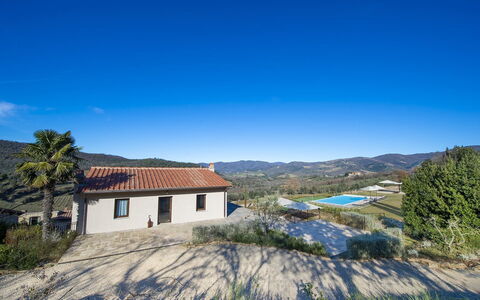 Villa Serena: Lucht, Bergachtig Landvormen, Heuvel, Berg, Huis, Huis, Dak, Verblijf, Bergketen, Heuvel Station