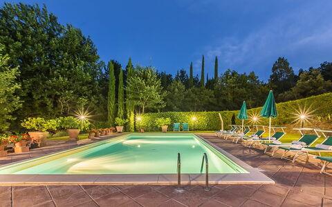 Villa Panorama: Zwembad, Toevlucht, Tuin, Eco Hotel, Landscaping, Buitenmeubels, Binnenplaats, Hacienda, Hotel, Botanische Tuin