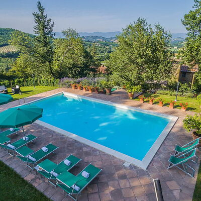 Villa Panorama: Zwembad, Toevlucht, Eco Hotel, Buitenmeubels, Vrije Tijd, Tuin, Landscaping, Badplaats, Ligstoel, Hacienda