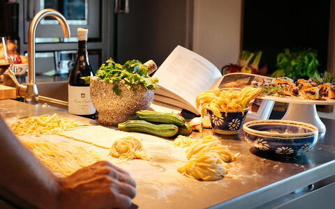 Villa Torre del Chianti: Voedsel, Ingrediënt, Tableware, Produceren, Koken, Serveware, Dishware, Bord