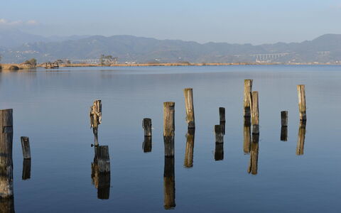 Borgo Antico, Pool, Barberino del Mugello: Water, Watervoorraden, Zwemwater, Bergachtig Landvormen, Horizon, Heuvel, Kust En Oceanic Landvormen, Meer, Bergketen