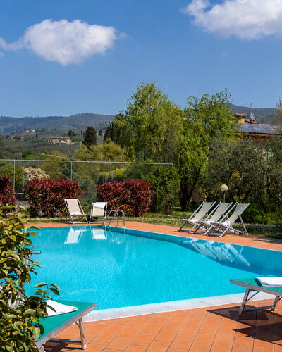Il Leccio, Vinci, Private Pool and Tennis: Zwembad, Toevlucht, Eco Hotel, Hacienda, Buitenmeubels, Ligstoel, Villa, Hotel, Badplaats, Thermae