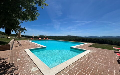 Casa Stella Serena, Podere le Scopaie, Pool: Zwembad, Landscaping, Eco Hotel, Toevlucht, Hacienda
