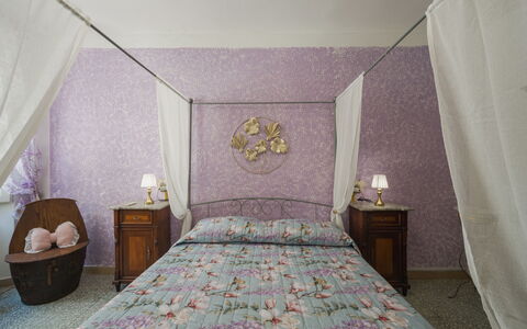 Nido nel Centro: Meubilair, Slaapkamer, Bed, Interieur Ontwerp, Bedding, Laken, Linens, Textiel, Verdieping, Kamer