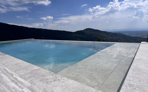 Villa Maddalena alla Guglielmesca: Samengesteld Materiaal, Zwembad, Beton, Tegel, Flagstone