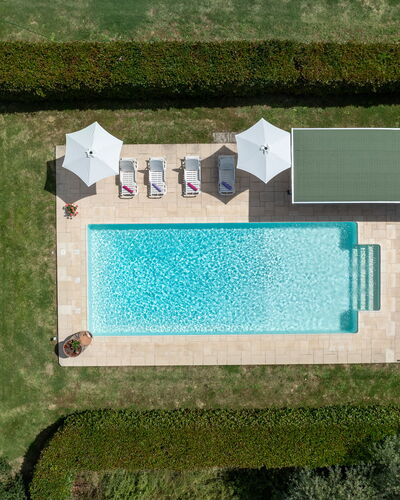 Il Cipresso, Casa Martina, Cortona: Zwembad, Toevlucht, Samengesteld Materiaal, Thermae, Schaduw, Buitenmeubels, Tuin, Vrije Tijd, Eco Hotel, Landscaping