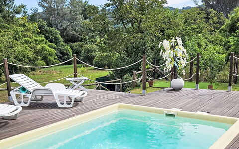 Casa Lulù: Zwembad, Vrije Tijd, Samengesteld Materiaal, Buitenmeubels, Toevlucht, Dek, Paraplu, Eco Hotel, Schaduw