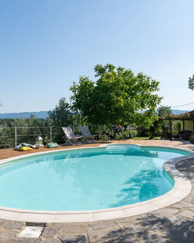 Buca delle Fate 8: Blauw, Zwembad, Buitenmeubels, Meubilair, Toevlucht, Eco Hotel, Stoel, Schaduw, Paraplu, Hacienda