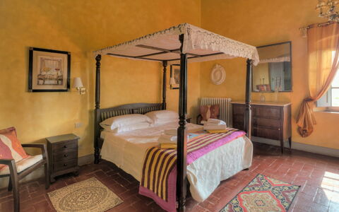 Casabianca 12: Meubilair, Interieur Ontwerp, Bed, Flooring, Muur, Slaapkamer, Verdieping, Kamer, Plafond, Laken