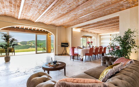 Il Poggiarellone 14: Interieur Ontwerp, Meubilair, Plafond, Kamer, Stoel, Eco Hotel, Straal, Villa, Toevlucht, Hotel