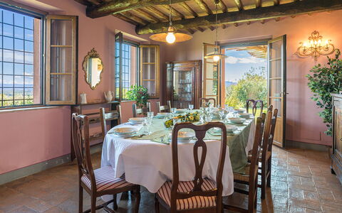 Villa Il Foramasso 10+2: Meubilair, Stoel, Landgoed, Eco Hotel, Villa, Eetkamer, Keuken En Eettafel, Hacienda