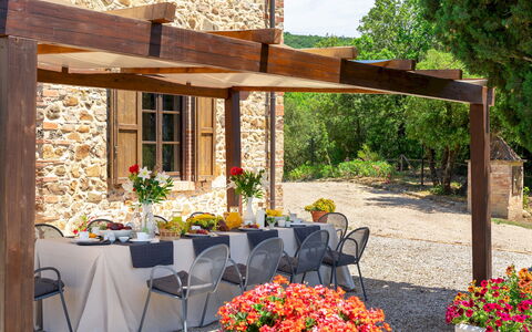 Terripi 10: Schaduw, Meubilair, Tuin, Bloempot, Outdoor Structuur, Buitentafel, Patio, Buitenmeubels, Pergola, Luifel