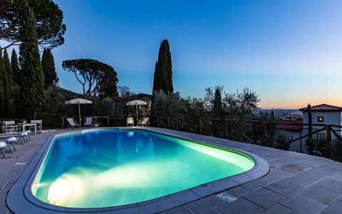 Torre Angelina 10+2: Blauw, Zwembad, Toevlucht, Thermae, Buitenmeubels, Eco Hotel, Hotel, Badplaats, Landscaping, Villa