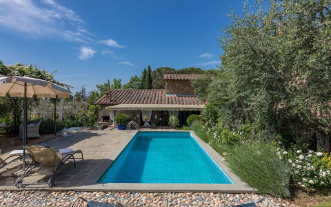 La Capannina 2+2: Zwembad, Toevlucht, Landgoed, Eco Hotel, Hacienda, Backyard, Villa, Tuin, Boerderij, Landscaping