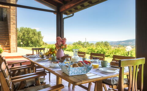 La Panoramica 8: Meubilair, Tafel, Stoel, Keuken En Eettafel, Buitenmeubels, Land Lot, Huis, Buitentafel, Eco Hotel, Tuin