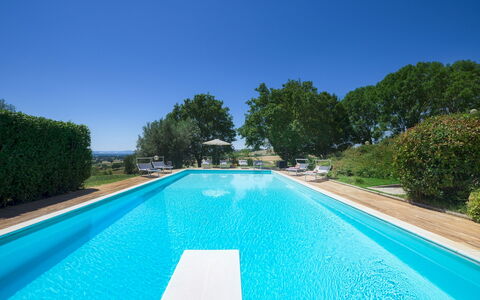 La Panoramica 8: Zwembad, Blauw, Water, Toevlucht, Samengesteld Materiaal, Thermae, Vrije Tijd, Eco Hotel, Waterpartij, Schaduw