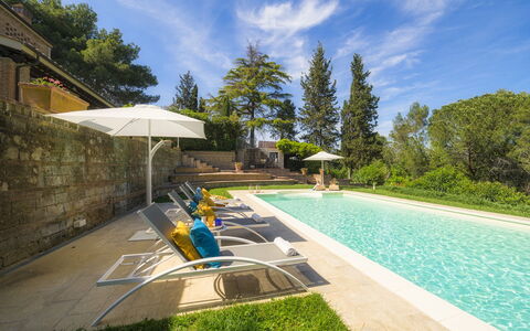 Il Fienile 4: Zwembad, Struik, Tuin, Toevlucht, Landscaping, Eco Hotel, Landgoed, Hacienda, Villa, Schaduw
