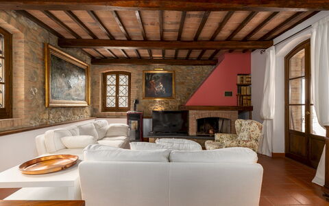 Villa Binetti 7: Meubilair, Interieur Ontwerp, Flooring, Muur, Verdieping, Hout, Bankstel, Plafond, Woonkamer, Kamer